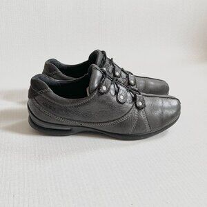 ECCO Gray Leather Shoes